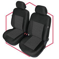Autositzbezüge Schonbezüge Sitzbezug Auto Front 1+1 Schwarz für BMW X3