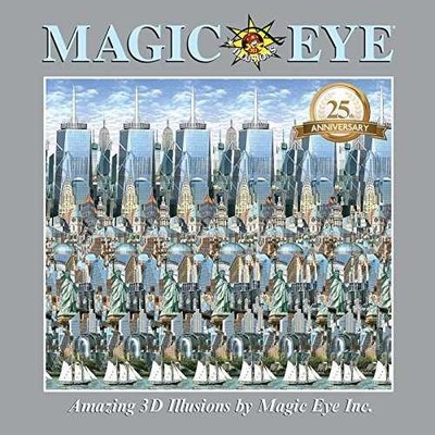Magic Eye 25th Anniversary Book - Hardcover, by Smith Cheri - Very Good x