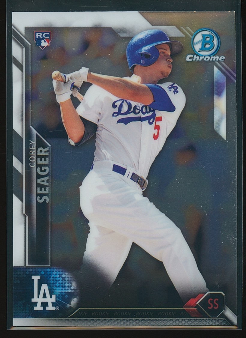 Corey Seager 2016 Bowman Chrome #40 Rookie RC