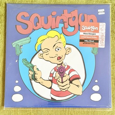 Squirtgun  Colored Blue Vinyl LP Original Shrink Hype Sticker Green Day