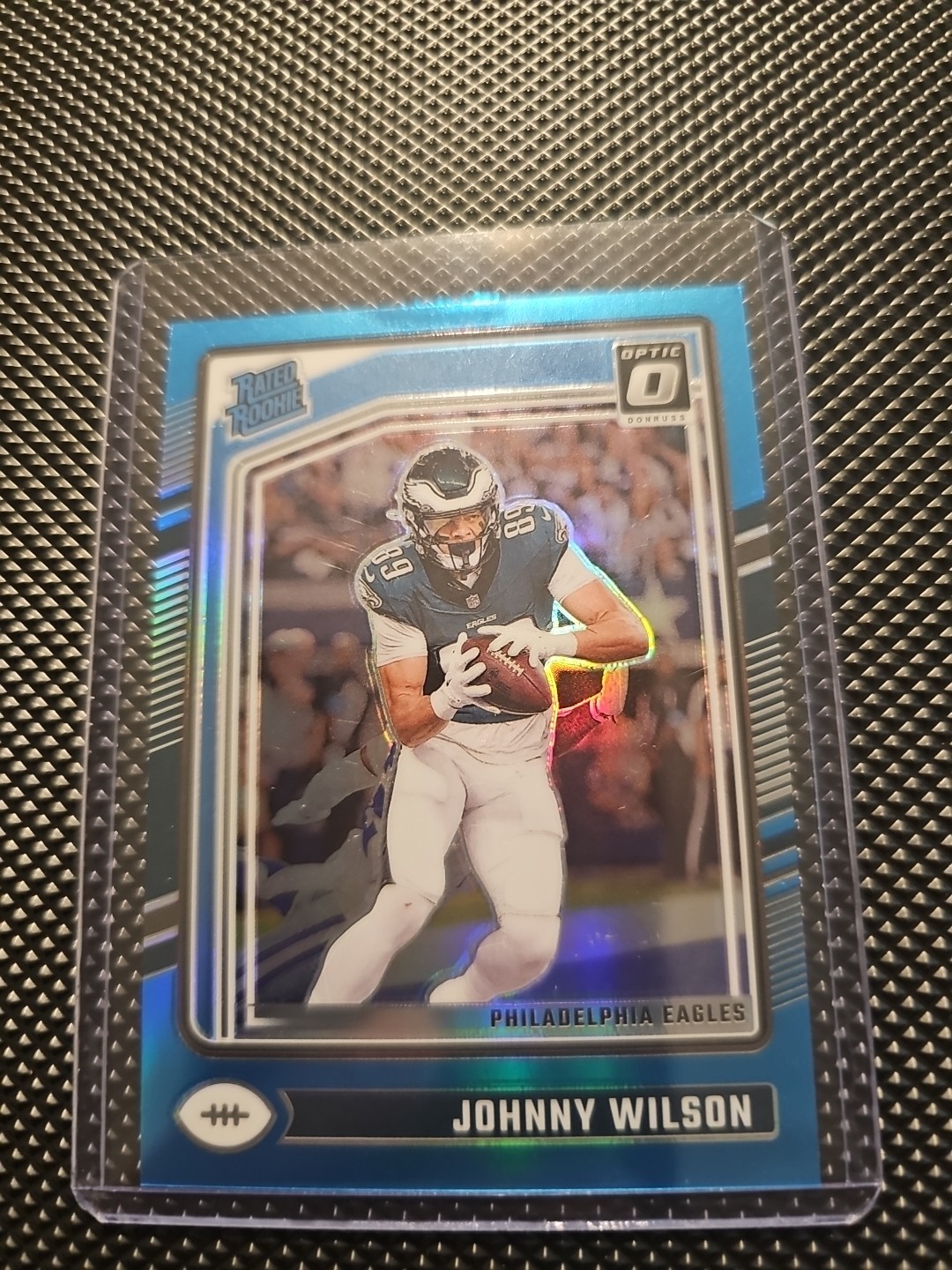 2024 Panini Donruss Optic Johnny Wilson #256 Aqua Out Of /299