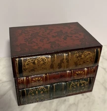 European Style Vintage Decorative Fake Book Storage Box For Trinket Safe