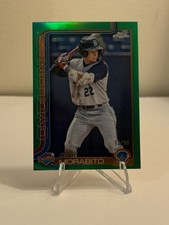 2025 Topps Pro Debut Chrome Nick Morabito #PDC-194 TRUE GREEN Refractor /99 METS
