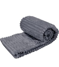 Neo Electric Blanket Heated Waffle Shaped Fleece Throw Machine Washable Remote