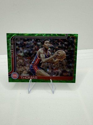 2025-26 topps flagship Isiah Thomas green /99