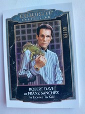 upper deck black diamond Robert Davi as Franz Sanchez excuisate lim 99 bond