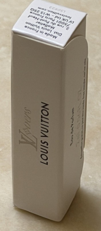 NEW! LOUIS  VUITTON  Lovers Eau De Parfum Sample 2ml-0.06 Oz. In The Box!