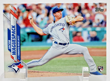 2020 Topps Series 1 ~ Jacob Waguespack RC #169 Toronto Blue Jays Rookie Card