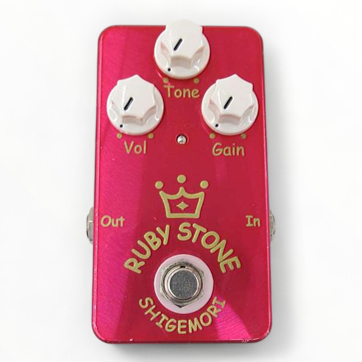 SHIGEMORI RUBY STONE 最新Ver. SHIGEMORI RUBY STONE Overdrive / Drive Pedal Tested & Works