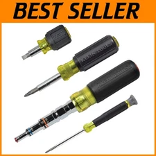 9-in-1 Magnetic Nut Driver for One-Handed Driving