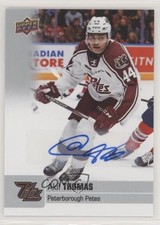 2019-20 Upper Deck CHL Auto Akil Thomas #38 Auto b8c