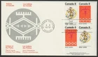 Canada #565a, Plains Indians, Artifacts,  LR PB, First Day Cover, FDC 1972