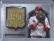 2019 Topps Update 150th Anniversary Manufactured Medallion Roy Halladay HOF 0l2