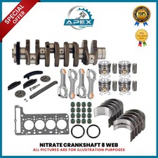 PIEZAS DE RECONSTRUCCIÓN DE CIGÜEÑAL 8 BANDAS Y MOTOR PARA MERCEDES-BENZ OM651 2.2 D CLASE A