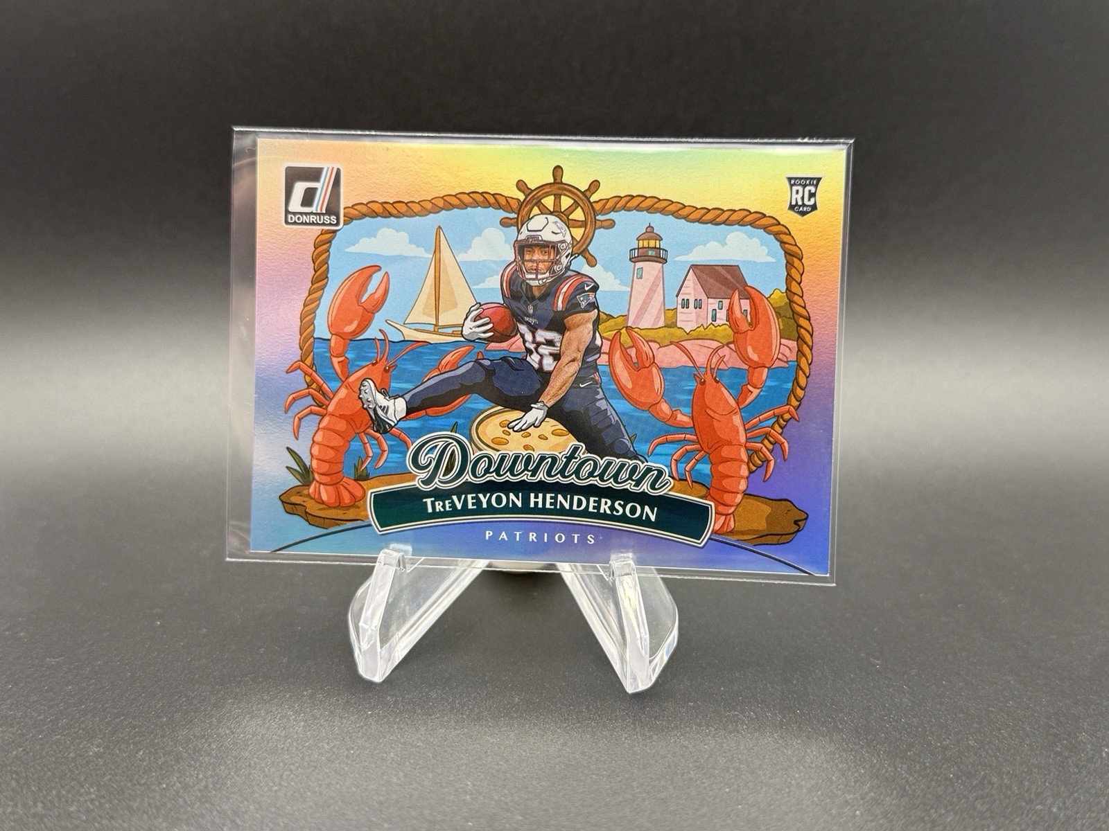 2025 Panini Donruss TreVeyon Henderson Horizontal Rookie Downtown Case Hit Fresh