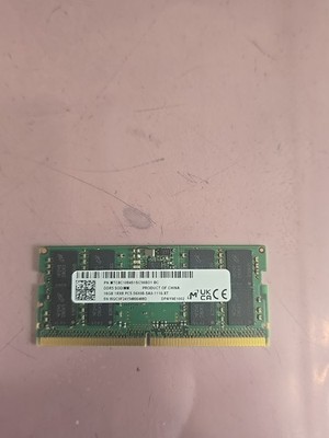Micron 16GB DDR5 5600MHz SO-DIMM PC5-5600B Laptop RAM 262-Pin Non