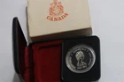 🧭 🇨🇦 CANADA 1 DOLLAR 1977 SILVER IN BOX B67 #72
