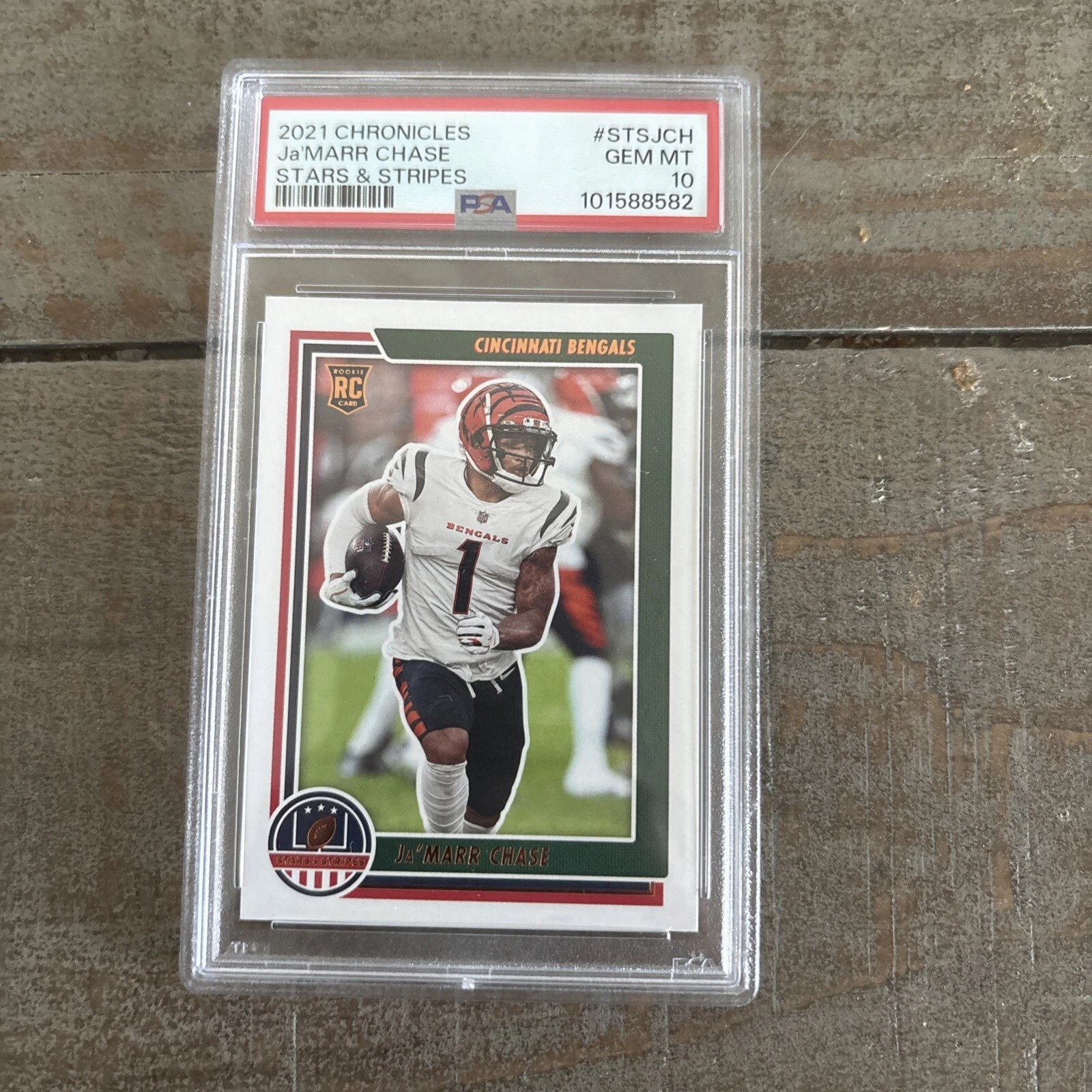 JaMarr Chase Panini Chronicles Stars & Stripes #STSJCH Base