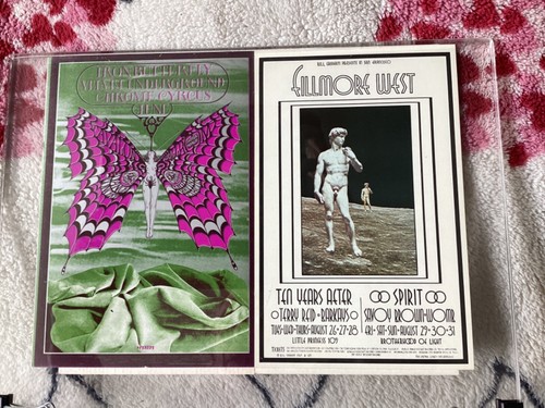 FILLMORE WEST HANDBILL (JUNE 1970 5.75”x 7") SHA-NA-NA/TRAFFIC *MINT CONDITION* - Picture 4 of 24