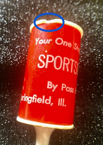 Llavero vintage de 1960 publicidad deportiva marina Springfield, Illinois, by-pass 66 - Imagen 4 de 6