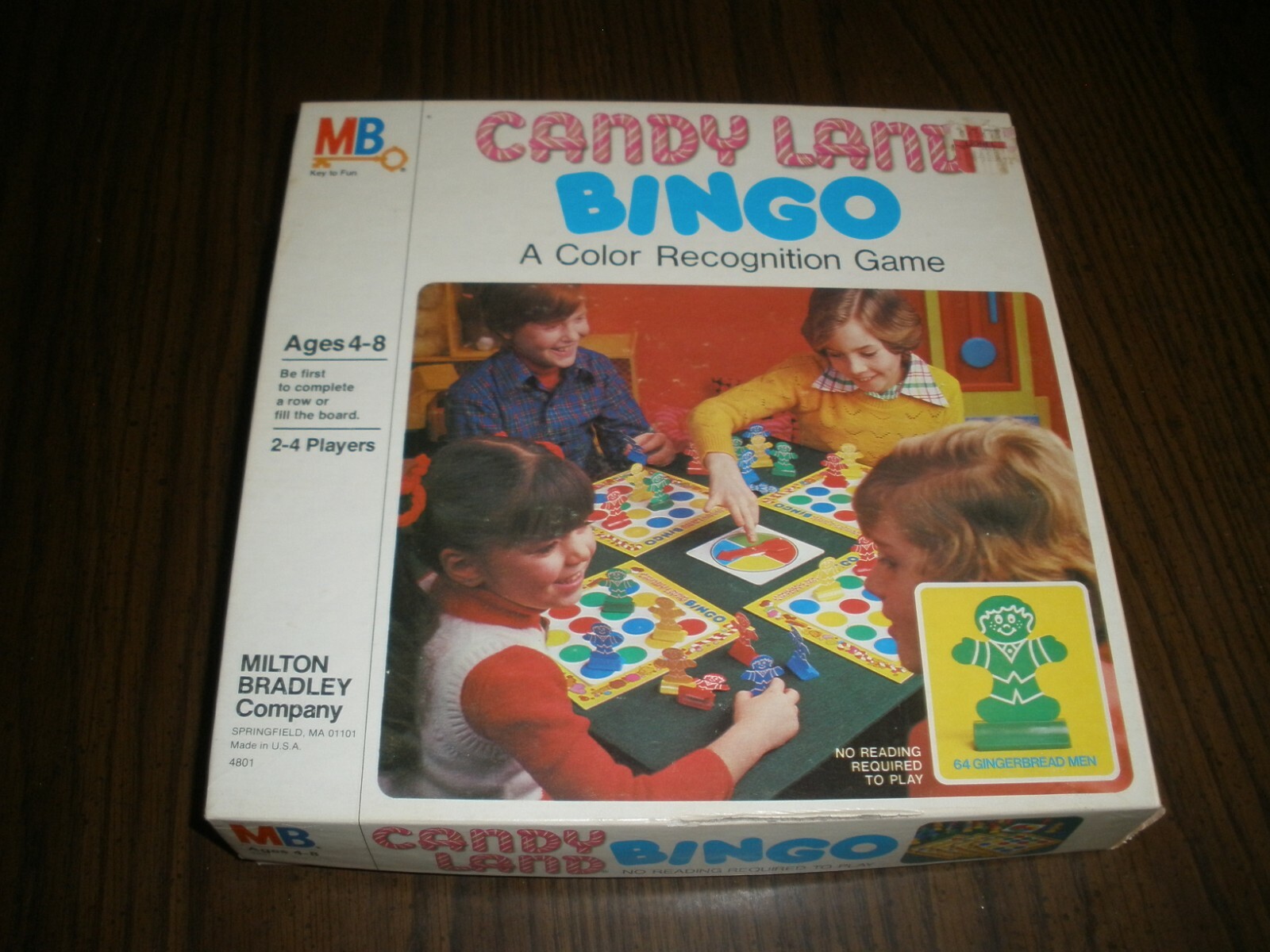 VINTAGE MILTON BRADLEY CANDY LAND BINGO COLOR GAME COMPLETE 1978 #4801 |  eBay