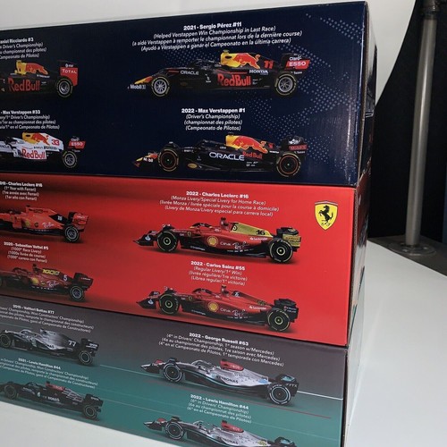 Burago F1 Red Bull, Ferrari, & Mercedes Formula 1 Die-Cast 1:43 Set - Picture 11 of 11
