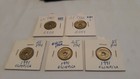 25 Pesetas  5 Monedas Años 1991,2000 Y 2001
