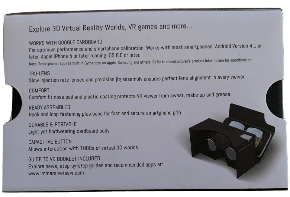 Visor de realidad virtual Google Immersiverse VR Foto 2 de 3