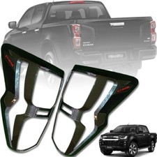 RR Tail Light Lamp Protector Cover Carbon Style Fit For Isuzu D-Max RG 2019-2022