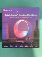 Dekala Arches Deluxe All-In-1 Smart Ambient Lamp, Alarm Clock, Bluetooth Speaker