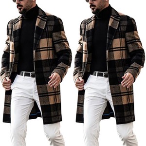 karierte herren mantel