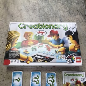 Retired LEGO Games: Creationary Board Game - 3844 Incomplete Most Accounted For
