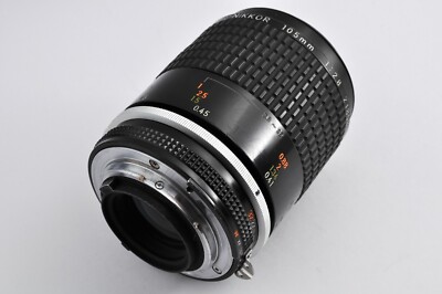 AI-S Nikon Micro-Nikkor 105mm f/2.8 Lens MF Made in Japan Bright