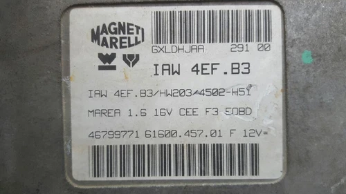 Centralina Motore Uce Per FIAT MAREA (185) Berlina 2001 1440282 - Foto 4 di 10