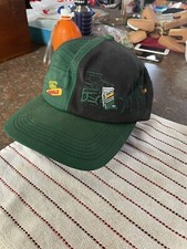 Vintage 90s Dekalb Seed Snapback Hat K Products Farm Scene Wildlife Made In USA