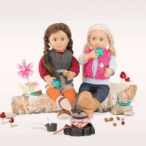 Our Generation Around the Campfire Premium Quality Accessory Set for 46cm Doll