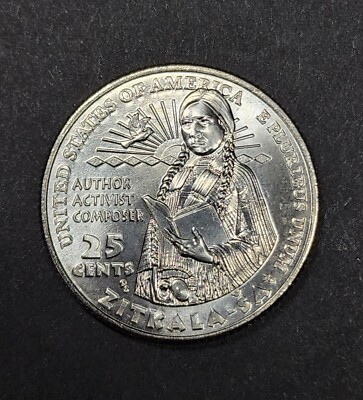 NEW 2024 P DDR Zitkala-Sa QUARTER Doubled Braid Error | eBay