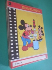 Set Completo Disney 1/9 DISNEYLANDIA Topolino Quaderno da Collezione anni 70° 