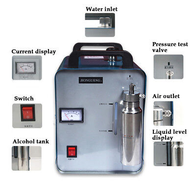 75L/95L Sauerstoff Wasserstoff Hho Gasflamme Generator Acryl Polieren Maschine 