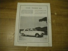 Revue technique Peugeot 204