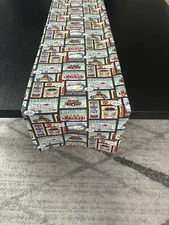 TABLE RUNNER Get Lost Camper Kitchen or Bedroom Dresser Scarf RV Camper Decor