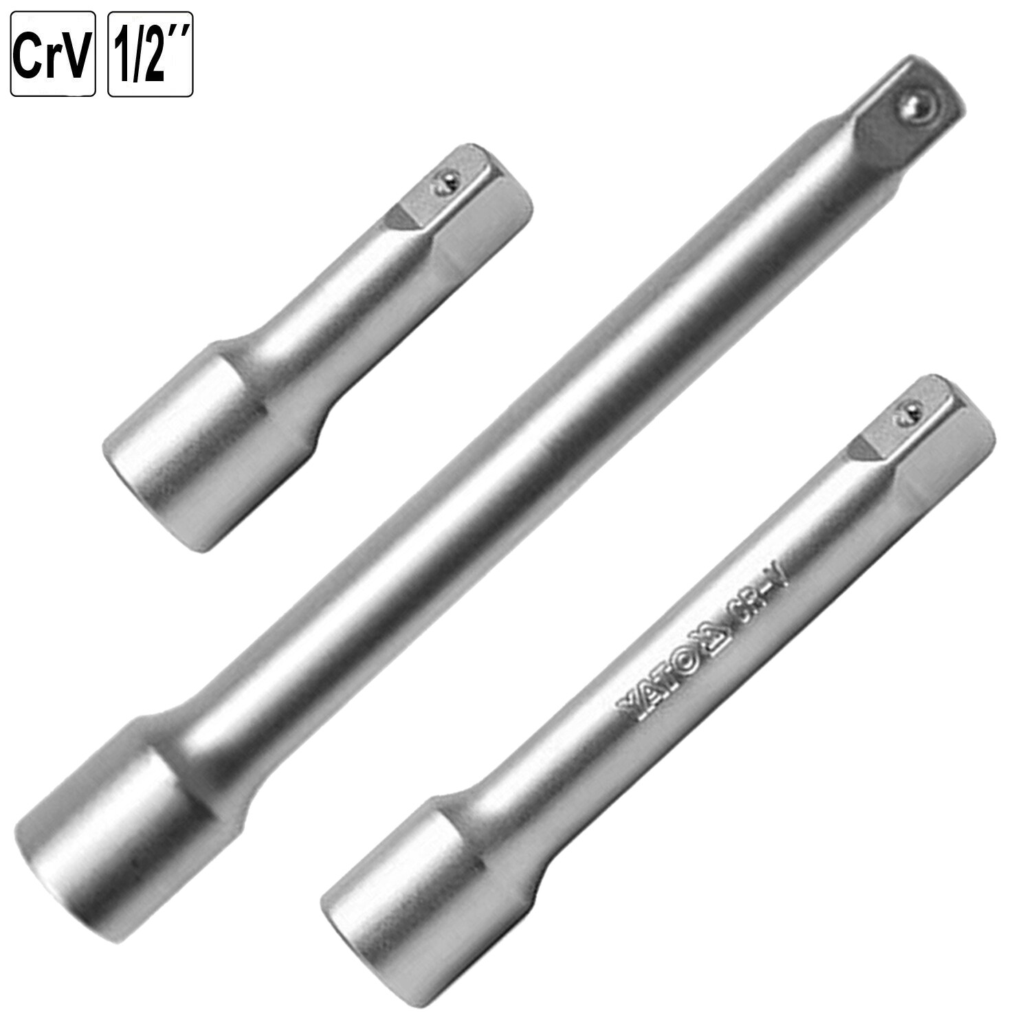 TOPTUL Verlängerung 150 Mm Für Steckschlüssel – 1/4 Zoll Antrieb, Aus Chrom-Vanadium-Stahl