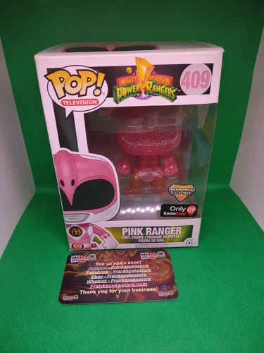 Funko POP! Television Power Rangers Pink Ranger Teleporting #409 SEE PICS C01