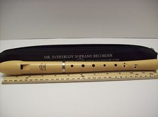 Soprano Recorder w/ Cleaning Rod Case Mr. Everybody