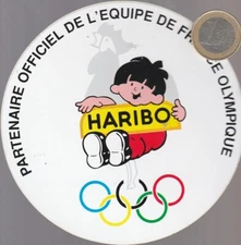 sticker. C26 treats. HARIBO. olympics