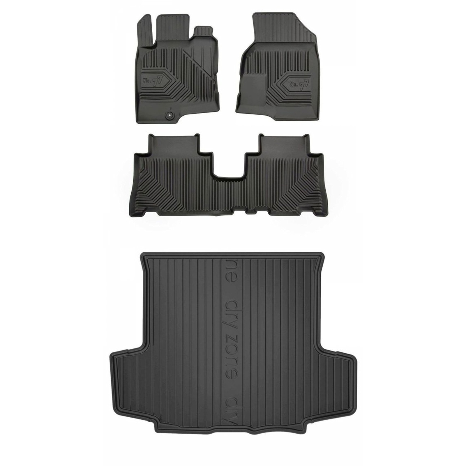 Tapis en TPE Frogum robustes et sur mesure pour Chevrolet Captiva I 2006