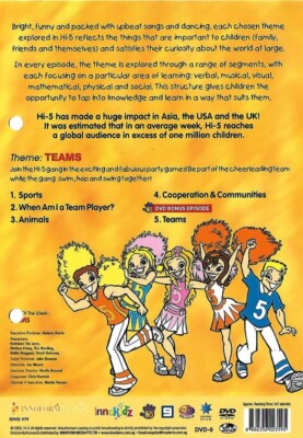 Hi-5 TEAMS DVD 2005 Series 7 Vol.7 Australian Children TV