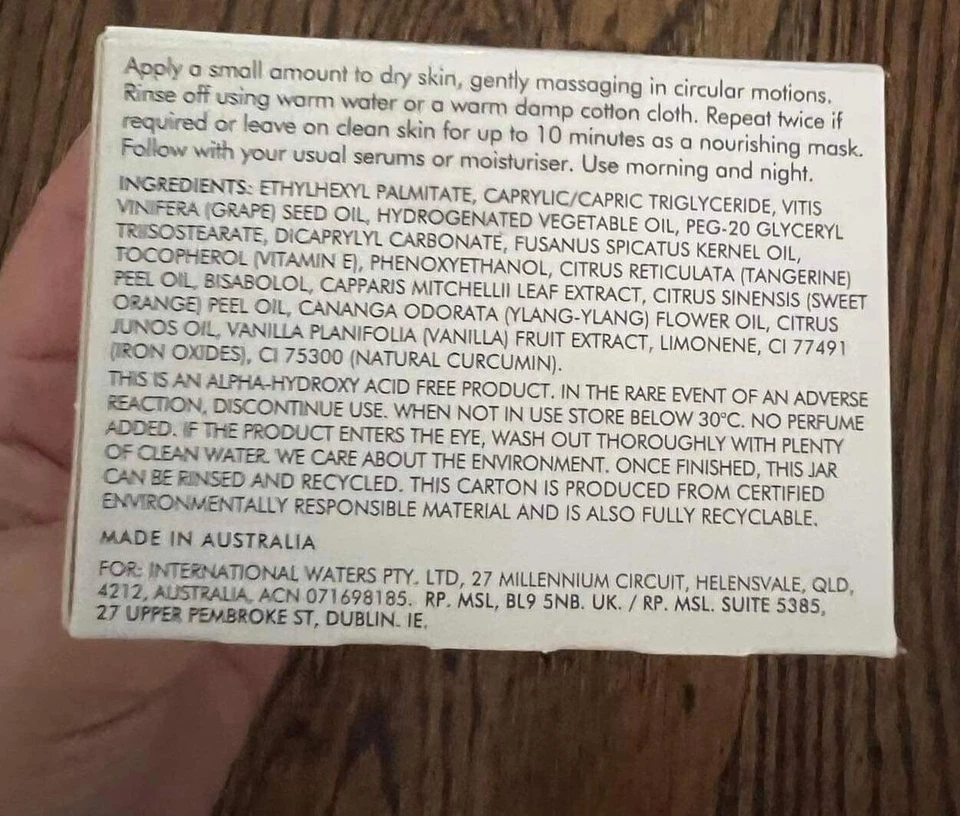 Bálsamo limpiador Alpha-H Melting Moment con extracto de hoja de naranja silvestre 90 g para mujer Foto 4 de 4
