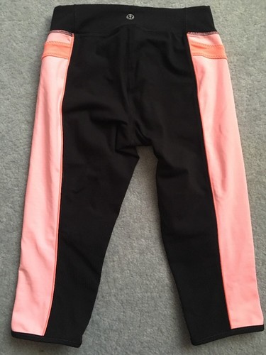 Lululemon Active Women's Yoga Crops - Size 4 US / 8 AUS - Foto 5 di 6
