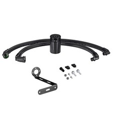 Black Oil Catch Can Oil Separator For Ford F150 2.7l 5.0l Raptor Ecoboost 3.5l
